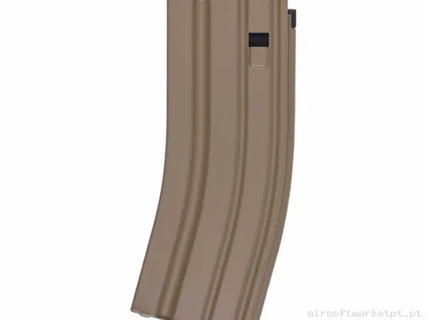 Magazine Réplica Midcap M4 Saigo Tokyo Marui Next Gen Metálico 90 Bbs tan — Carregadores / Magazines — Airsoft Market PT