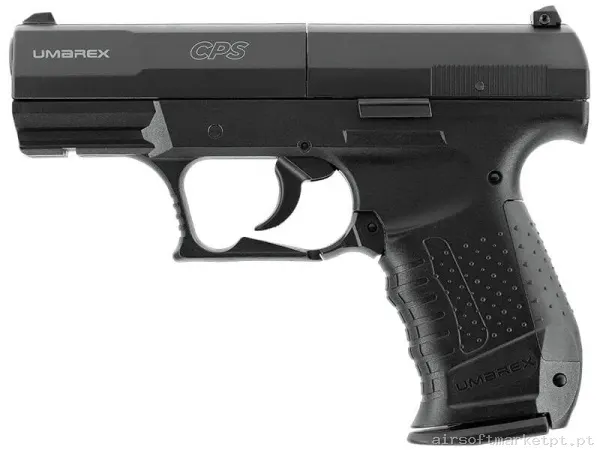 Airgun CO2 4.5mm Pistola Umarex Cps negra — Pistolas — Airsoft Market PT