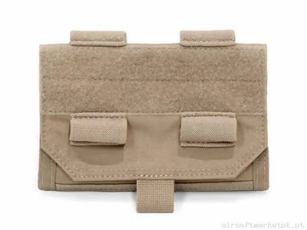 Pouch Portamapa Warrior Assault Abertura Frontal coyote tan — Coletes & Rigs — Airsoft Market PT