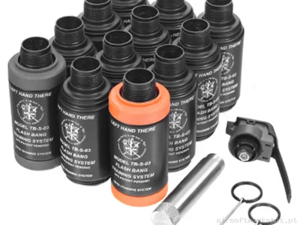 Granada CO2 Thunder B Hakkotsu C/12 Carcaças Smoke Hakkotsu — Grenades & Lançadores — Airsoft Market PT