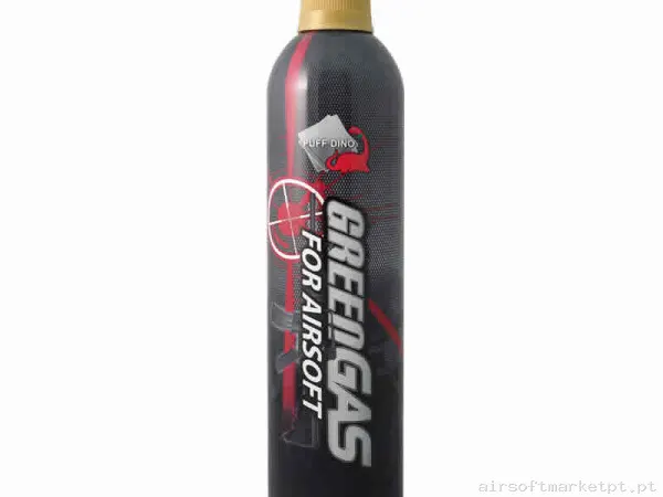 Gas Green Gas Puff Dino Pure 12kg 600ml — Gás & CO2 — Airsoft Market PT
