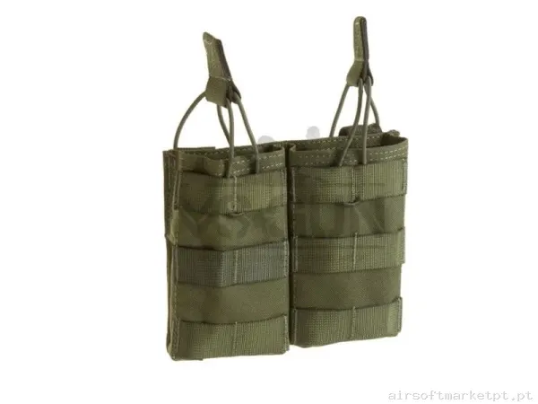 Pouch Doble Molle M4 Verde OD - Invader Gear — Coletes & Rigs — Airsoft Market PT