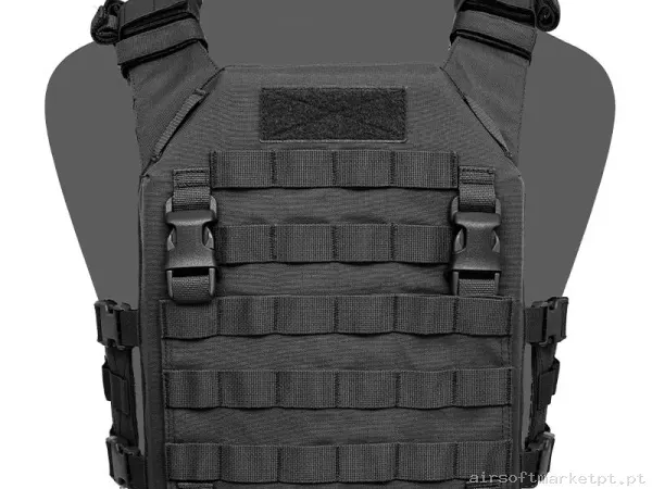 CHALECO RPC PORTA PLACAS WARRIOR ASSAULT RECON PLATE CARRIER NEGRO — Coletes & Rigs — Airsoft Market PT
