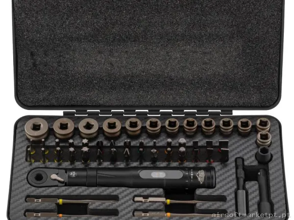 Ferramenta Dinamométrica Gun Power Tool Elite Kit 51 Pcs preto — Ferramentas — Airsoft Market PT
