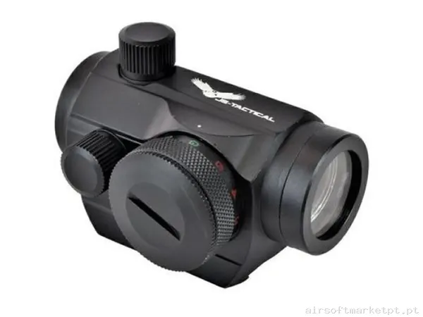 Mira Ponto vermelho Js Tactical Compact Red Dot negro — Miras & Ópticas — Airsoft Market PT