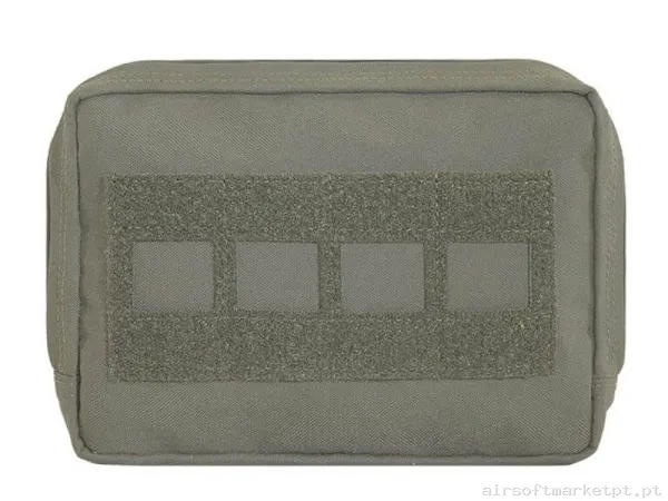 Pouch Multiusos Warrior Assault Láser Cut Medium Horizontal C/MOLLE Delantero Ranger Green — Coletes & Rigs — Airsoft Market PT