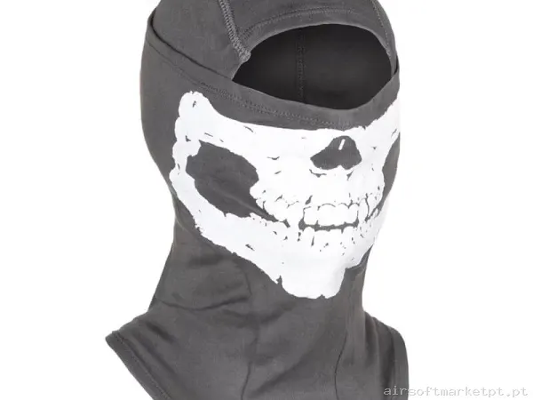 Balaclava Invader Gear Mps Death Algodon Wolf Grey — Proteção Ocular & Facial — Airsoft Market PT