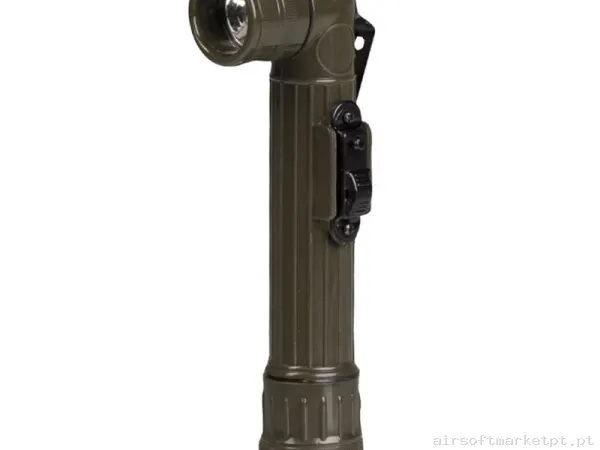 Lanterna Militar Dobrável Mil-Tec Us Small Anglehead Flashlight verde od — Lanternas & Lasers — Airsoft Market PT