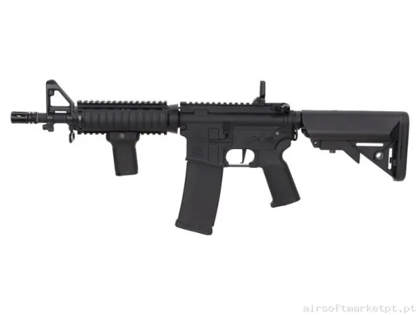 REPLICA AEG M4 SPECNA ARMS SA-E04 EDGE GEN.2 RRA HAL2 ETU NEGRA — Rifles de Assalto (AR/M4/AK) — Airsoft Market PT