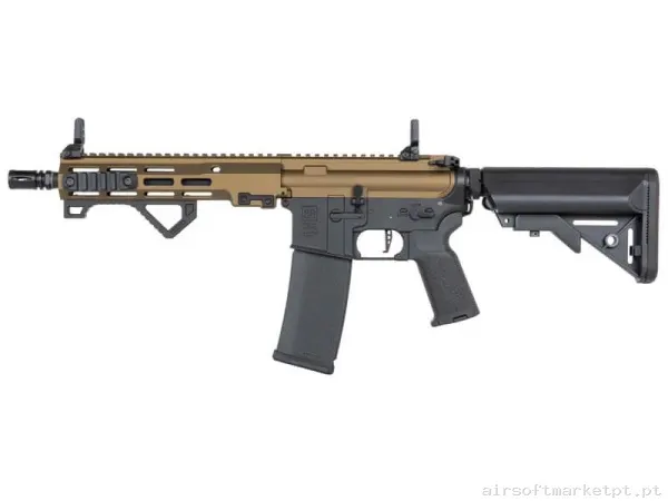 Réplica AEG M4 Specna Arms SA-P23 Prime Aster II ETU Chaos Bronze — Rifles de Assalto (AR/M4/AK) — Airsoft Market PT
