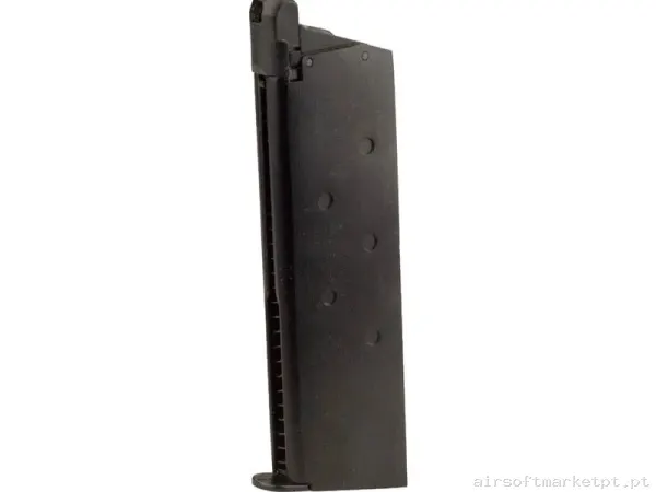 Cargador KP07,1911 De Gas Negro KJ Works — Carregadores / Magazines — Airsoft Market PT