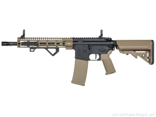 Réplica AEG M4 Specna Arms SA-P20 Prime Aster II ETU negra/Tan — Rifles de Assalto (AR/M4/AK) — Airsoft Market PT