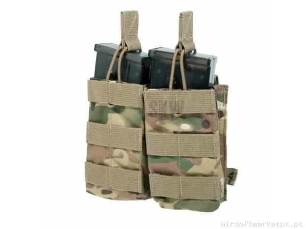 Pouch AK,G36,SR25 Molle Doble Delta Tactics - Multicam — Coletes & Rigs — Airsoft Market PT