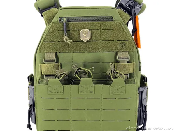 Colete Mqr Conquer verde od — Coletes & Rigs — Airsoft Market PT