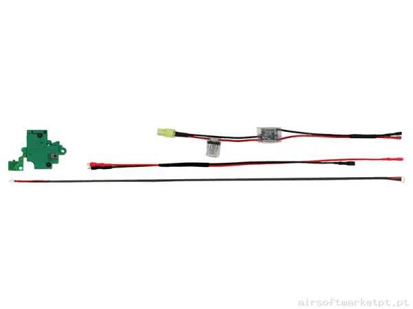 Interno Gatilho Electrônico G&G ETU G2h + MOSFET Cablagem Traseira — Peças Internas (AEG) — Airsoft Market PT