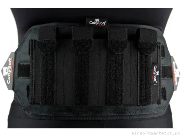 Pouch Magazine Pouch Quádruplo SMG Cubysoft Thunder Mag Pouch X4 negro — Carregadores / Magazines — Airsoft Market PT