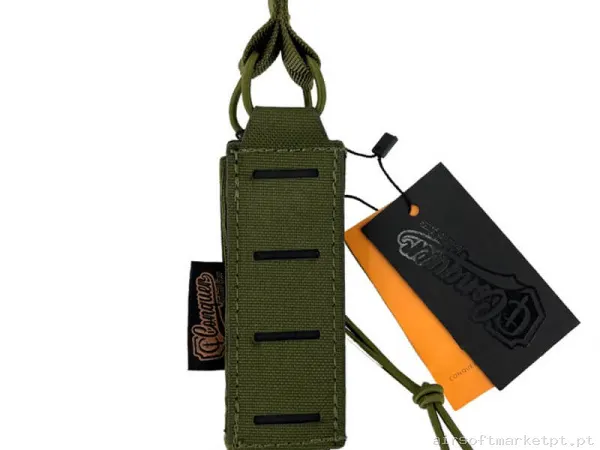 Pouch Magazine Pouch Pistola Conquer Open Top verde od — Carregadores / Magazines — Airsoft Market PT