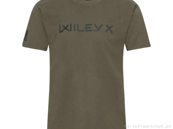 CAMISETA WILEY X CANYON LOGO VERDE OD SAGE GREEN — Vestuário (Fardas) — Airsoft Market PT
