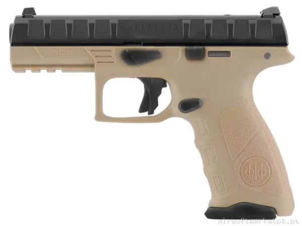 Réplica GBB Pistola Beretta Apx Rdo Umarex tan/Negra — Pistolas — Airsoft Market PT