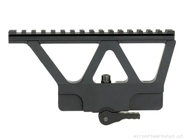 Externo Montura Rail RIS Superior Ak Oem negro — Acessórios & Componentes — Airsoft Market PT