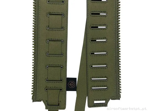Adaptador de Zíper Conquer para Sistema MOLLE verde od — Coletes & Rigs — Airsoft Market PT