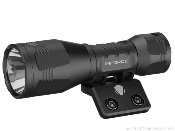 Lanterna Tática Inforce Arc 350 Lr-M Modular Weapon Light preta — Lanternas & Lasers — Airsoft Market PT