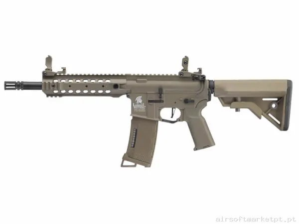 Réplica airsoft AEG M4 Lancer Tactical LT-24 Gen.3 ETU tan — Rifles de Assalto (AR/M4/AK) — Airsoft Market PT