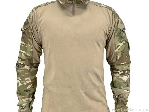 Camiseta Combate Conquer Dlx Shirt Estilo multicam — Vestuário (Fardas) — Airsoft Market PT