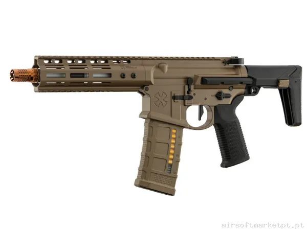 Réplica GBB Double Eagle MWS Ghetto Blaster 7″ Noveske Tan — Rifles de Assalto (AR/M4/AK) — Airsoft Market PT