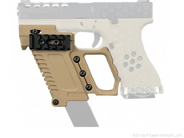 Externo Grip Tático Oem Glock 17/18/19 tan — Acessórios & Componentes — Airsoft Market PT