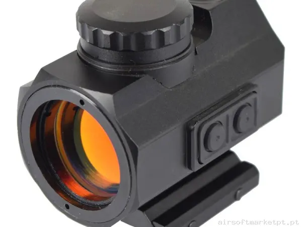 Mira Ponto vermelho Js Tactical JS-HD25F 1" Raiser negro — Miras & Ópticas — Airsoft Market PT