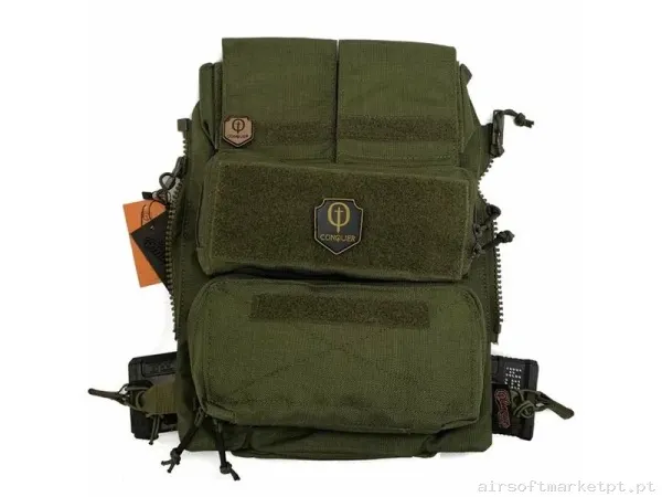 Conquer C2 Elite Backpanel Od — Coletes & Rigs — Airsoft Market PT