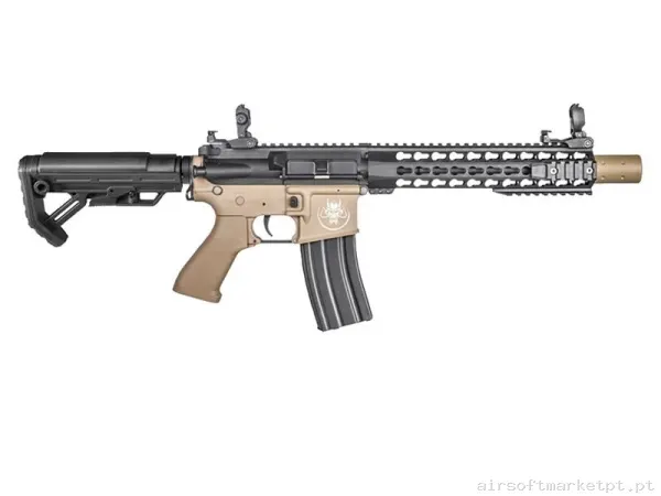 Kenji Long S Tan Aeg Saigo Defense+Nub+Goma Maple Leaf — Rifles de Assalto (AR/M4/AK) — Airsoft Market PT