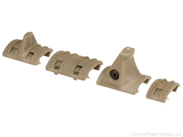 Externo Grip RIS Magpul Xtm Hand Stop Kit Terra Escura — Acessórios & Componentes — Airsoft Market PT