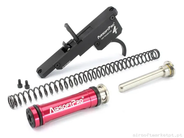 Conjunto de Upgrade Interno Well Mb44xx e Tokyo Marui Aws Airsoftpro Gen.4 M160 — Peças Internas (AEG) — Airsoft Market PT