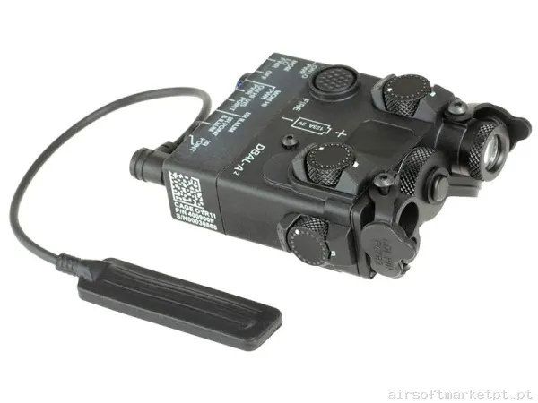 Externo An/Peq Dbal Wadsn Illuminator Laser preto — Acessórios & Componentes — Airsoft Market PT