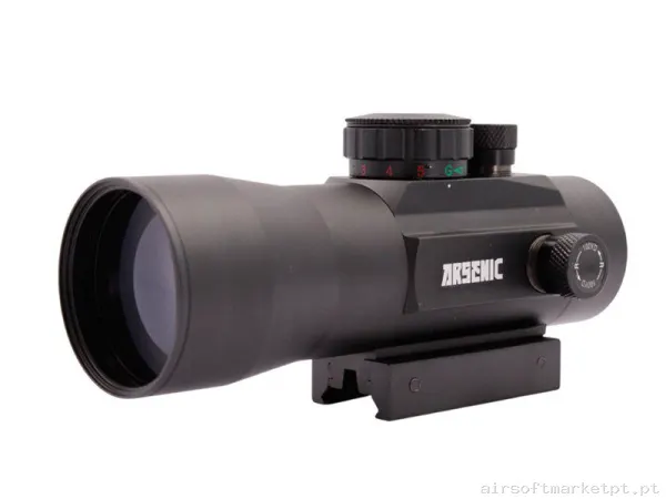 Visor Red Dot Aumentos 2X30 AS30N Arsenic Argon negro — Miras & Ópticas — Airsoft Market PT