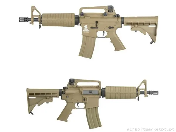 LT-01 G2 M933 Commando Tan - Lancer Tactical — Rifles de Assalto (AR/M4/AK) — Airsoft Market PT