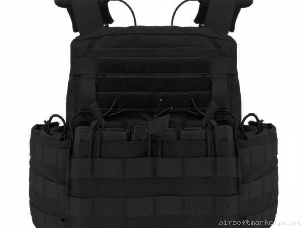 Colete Apc Conquer preto — Coletes & Rigs — Airsoft Market PT