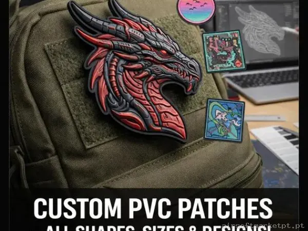 Custom Team Patches — Made for Your Squad — Vestuário (Fardas) — Airsoft Market PT