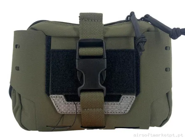 Pouch Médico Láser Cut Ifak Conquer Ranger Green — Coletes & Rigs — Airsoft Market PT