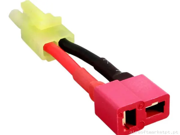 Interno Adaptador T-Plug Hembra a Mini Tamiya Macho Gens Ace — Peças Internas (AEG) — Airsoft Market PT