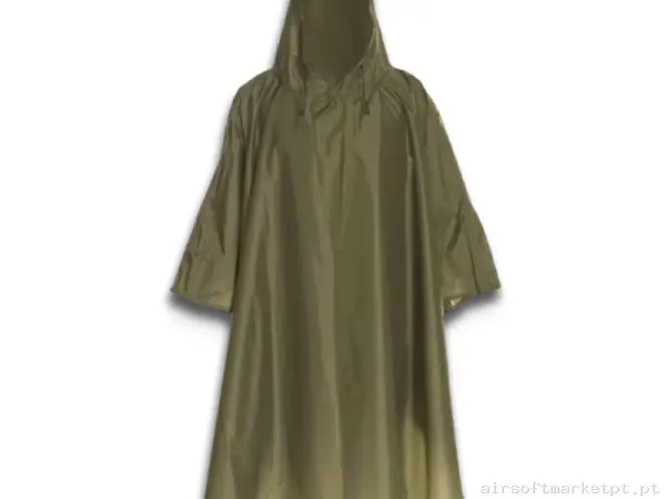 Poncho Impermeável Barbaric verde od — Vestuário (Fardas) — Airsoft Market PT