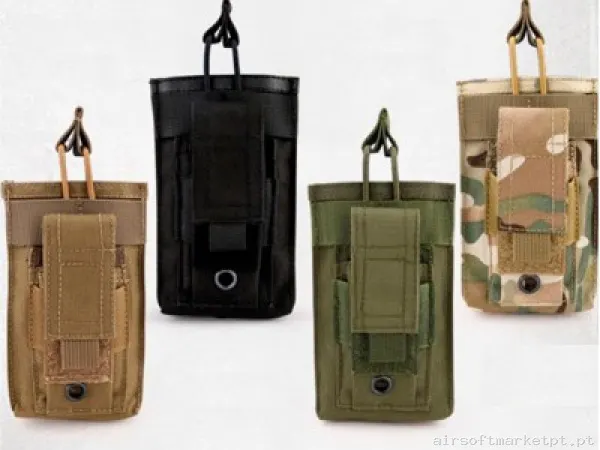 Portamagazine M4 y Pistola Wosport Tan — Carregadores / Magazines — Airsoft Market PT