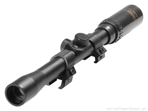 Mira telescópica 4x20 Gamo Ve4x20tvwa-N preto — Miras & Ópticas — Airsoft Market PT