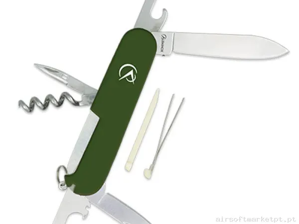 Faca Multiuso Albainox Aço Inox 6.7cm para Camping 11135 — Ferramentas — Airsoft Market PT