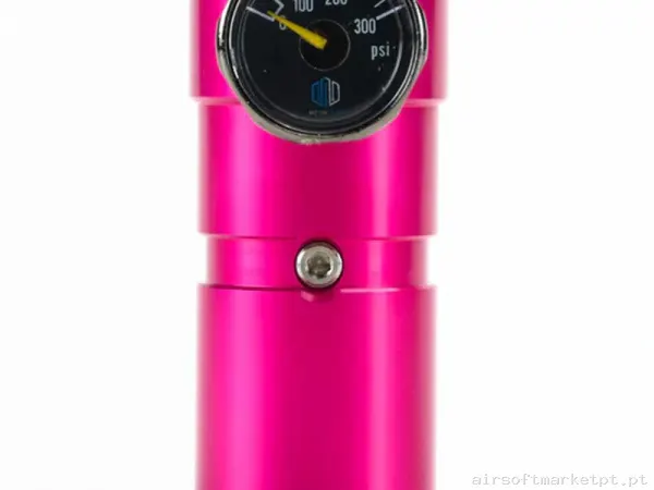 HPA Regulador Mechlabs Flo J 40-200 Psi Rosa — HPA & Linhas — Airsoft Market PT