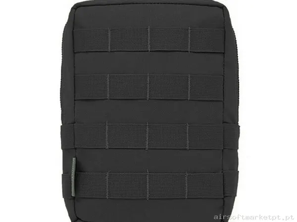 Pouch Multiusos Warrior Assault Large Utility C/MOLLE Delantero negro — Coletes & Rigs — Airsoft Market PT