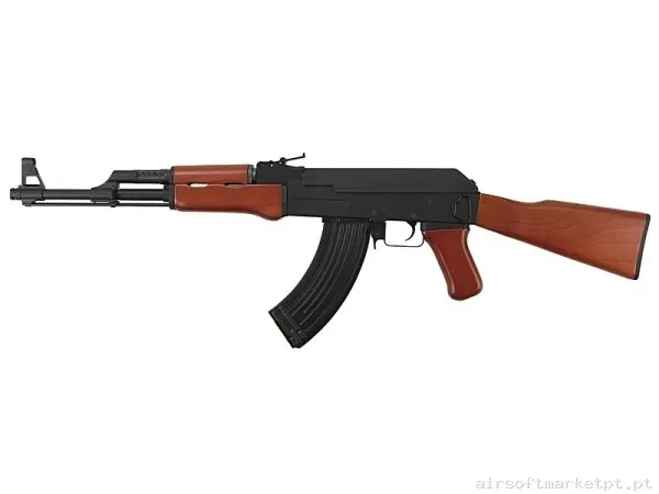 Réplica AEG Ak Golden Eagle AK47 6803 negra — Rifles de Assalto (AR/M4/AK) — Airsoft Market PT