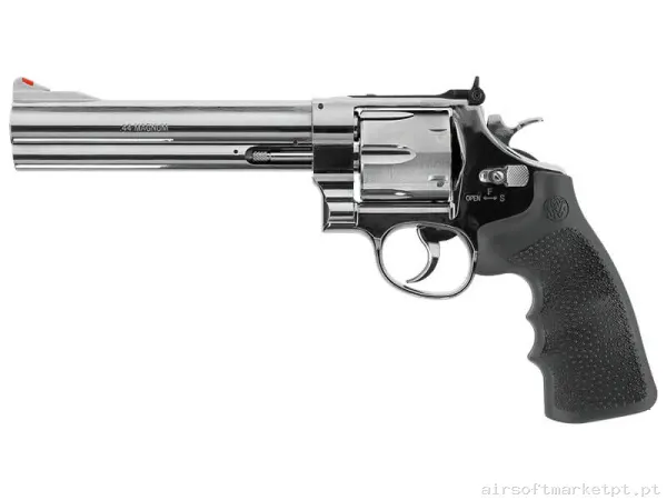 Airgun CO2 4.5mm Revólver Umarex 629 Classic Full Metal 6.5" Prata — Pistolas — Airsoft Market PT